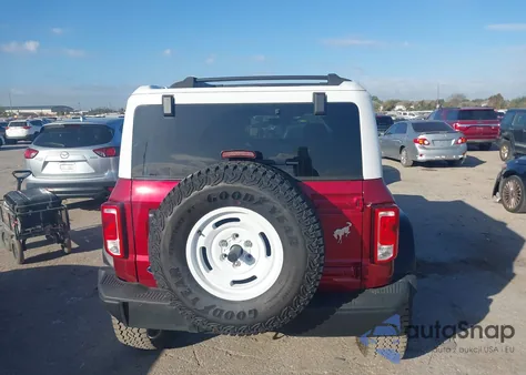 2025 Ford Bronco Heritage Edition from USA, damaged, VIN 1FMEE4DPXSLA56580